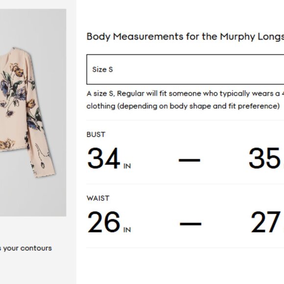 Aritzia Babaton Murphy Longsleeve/ light blue color - Picture 2 of 6